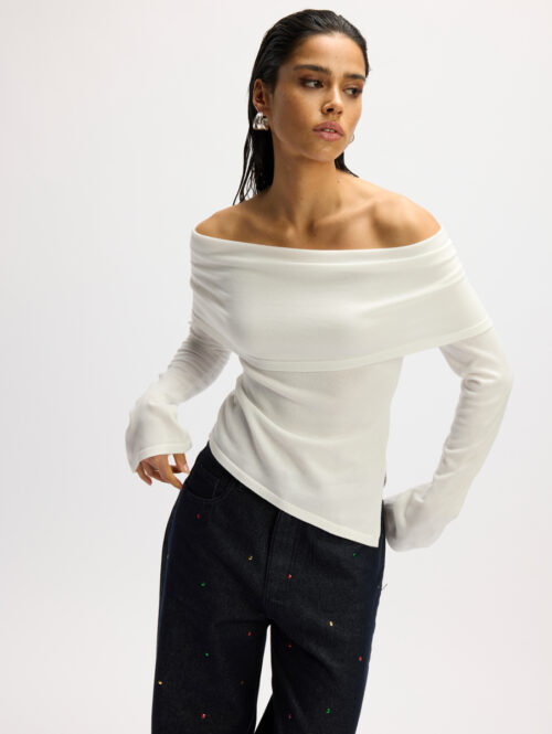 Off shoulder top Stefania Refined Department