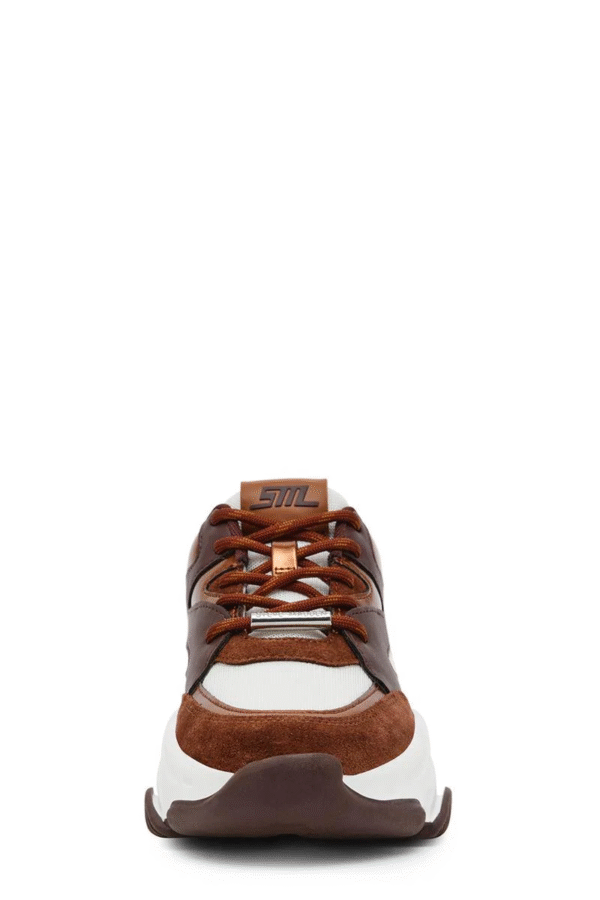 Progressive sneaker bronze