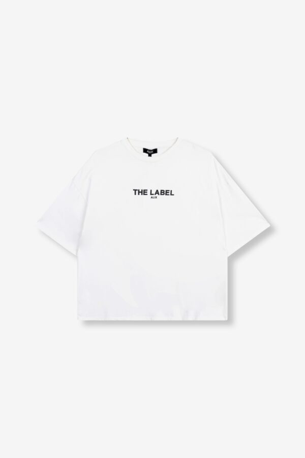 The Label T-shirt off white alix the label