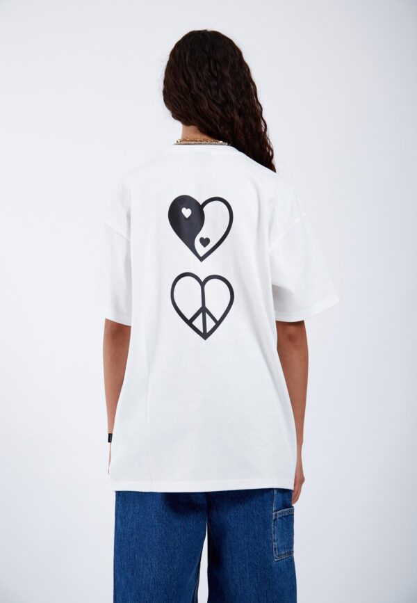 Trooper Tee Off White Heart Script dr. denim