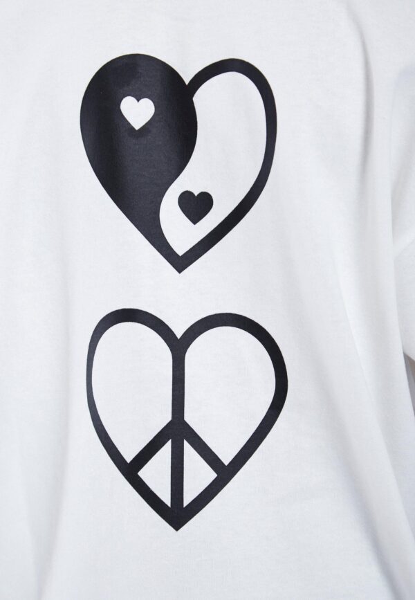 Trooper Tee Off White Heart Script dr. denim