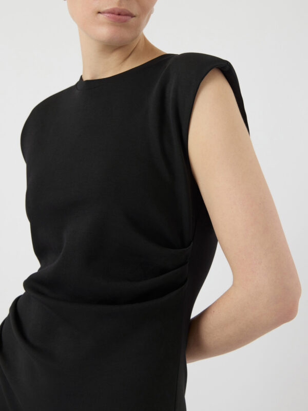 Yaspina long dress zwart