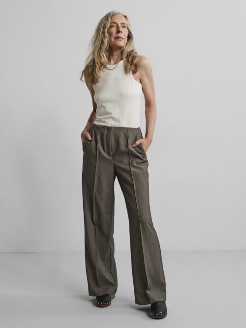 Yasreemaj pantalon dark grey