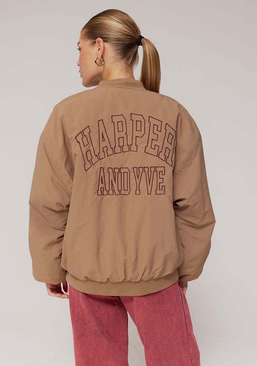 Nora jacket lichtbruin harper and yve