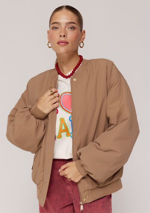 Nora jacket lichtbruin harper and yve