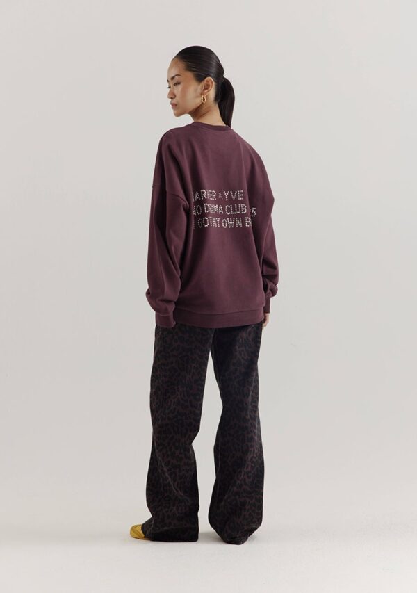 Rhinestone sweater bruin harper and yve