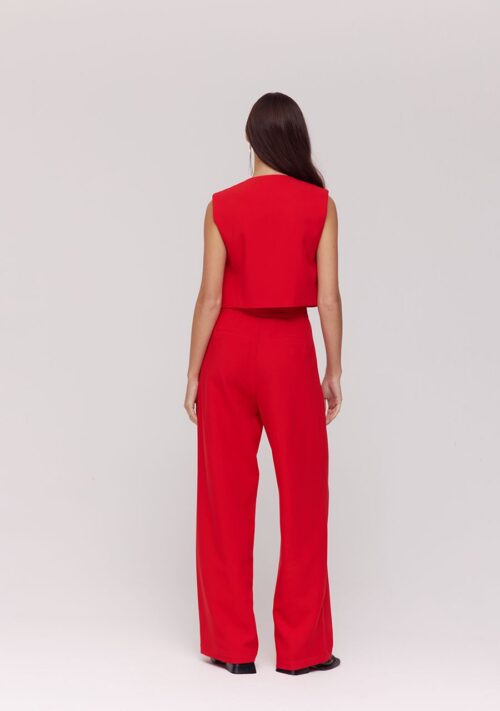 Anna pants poppy red harper and yve