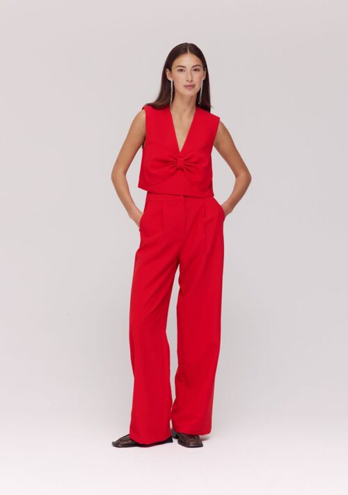 Anna pants poppy red harper and yve