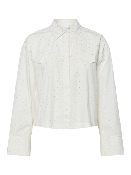 Yasciru short studded blouse