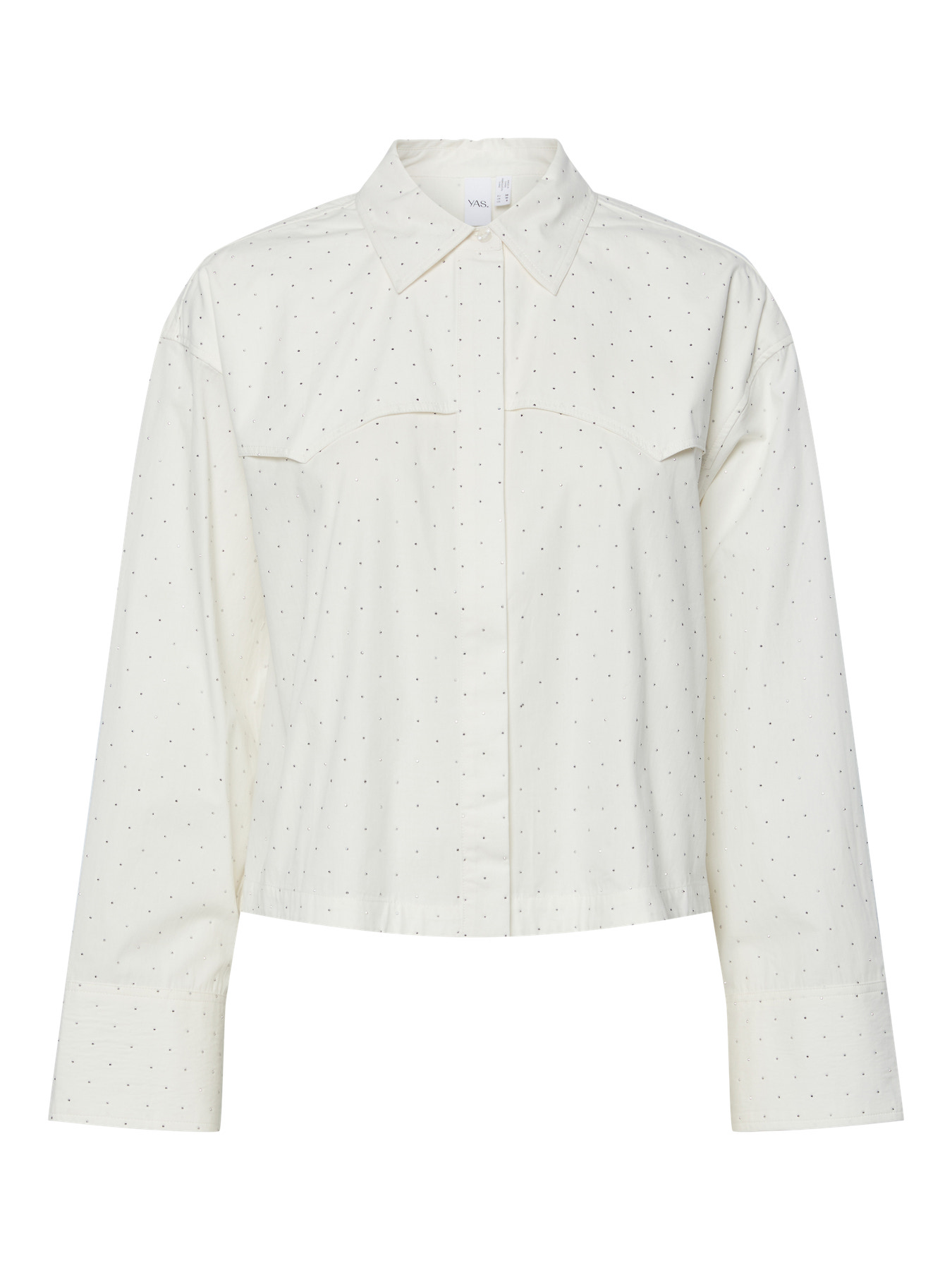 Yasciru short studded blouse