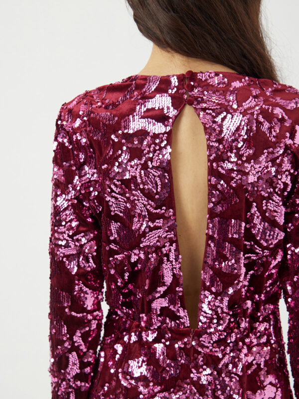 Yasrococo sequin dres