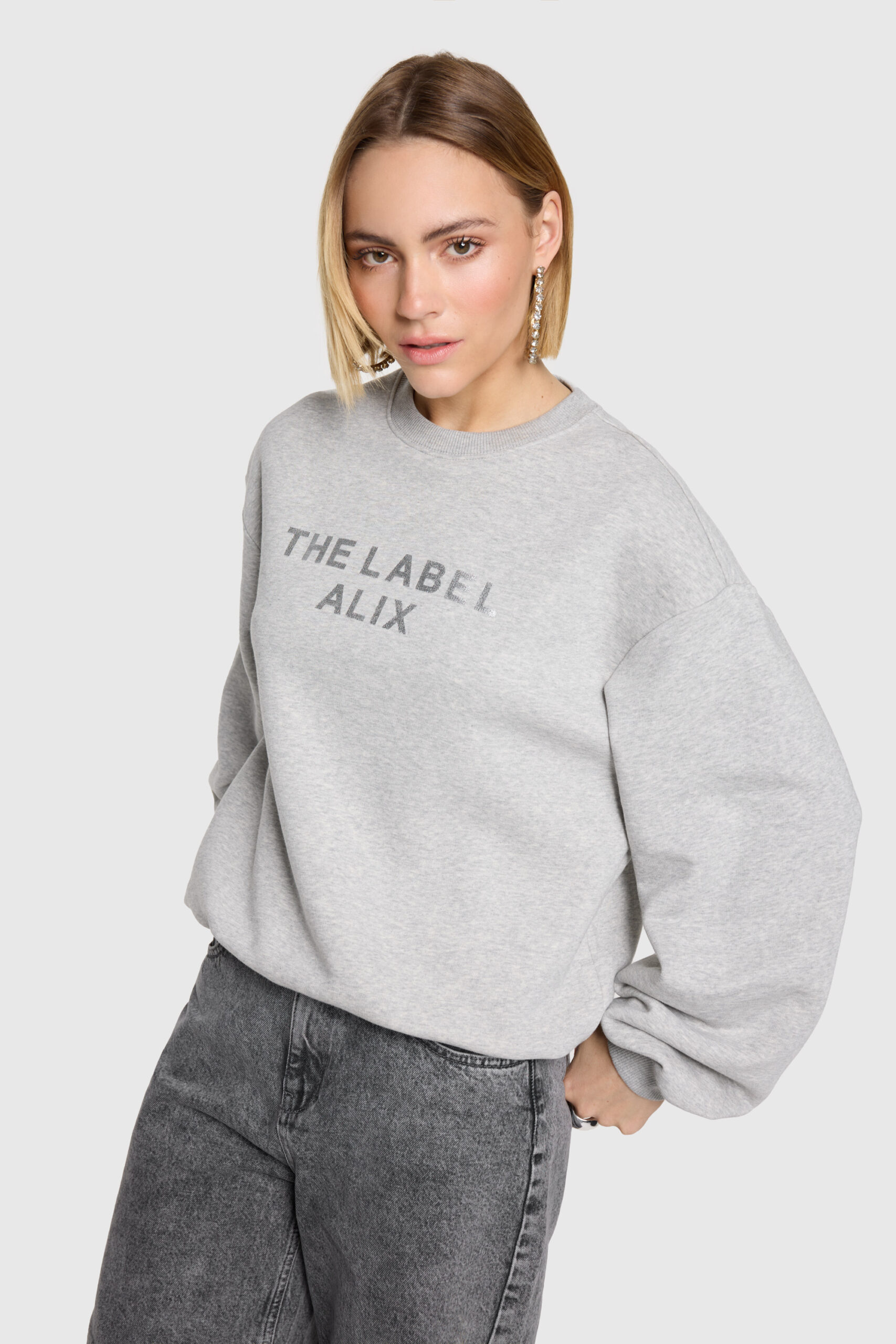Foil ALIX sweater alix the label