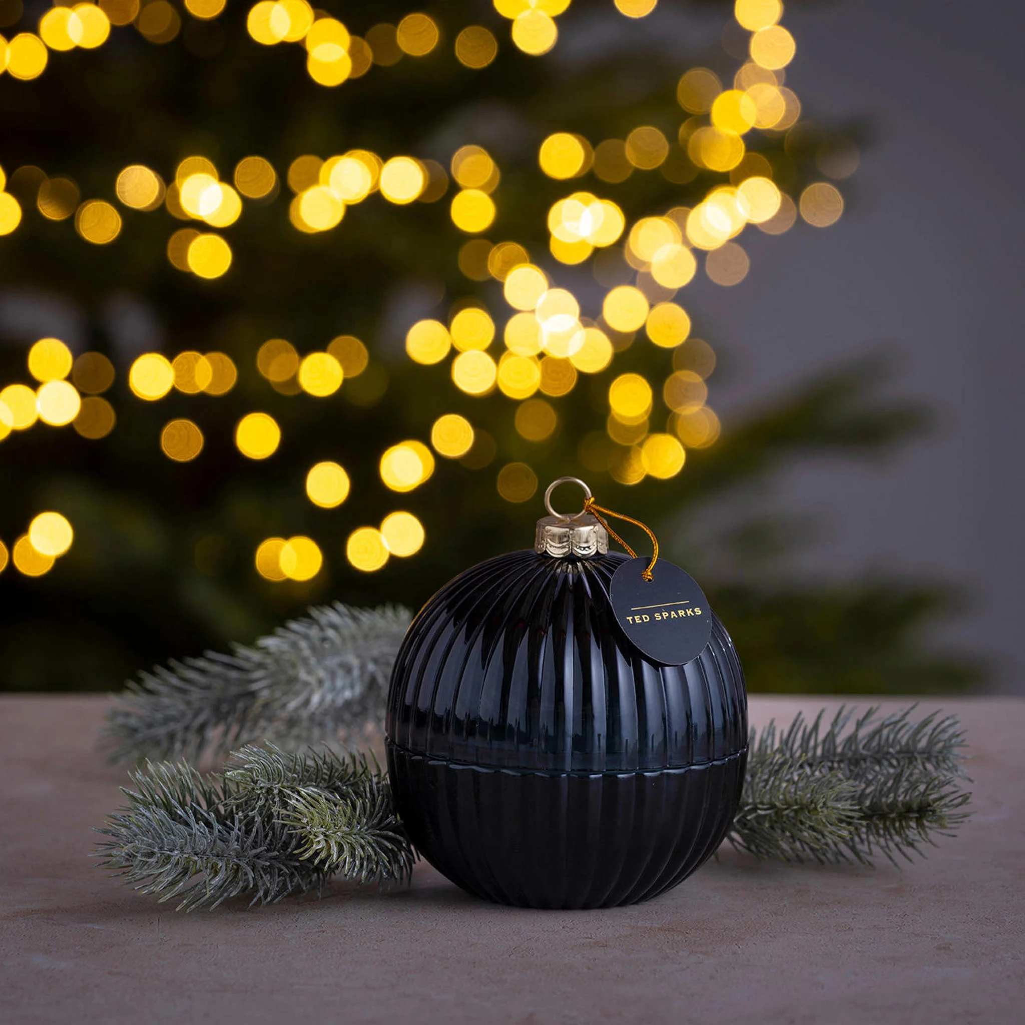 TED SPARKS - Christmas Bauble - Cinnamon & Spice