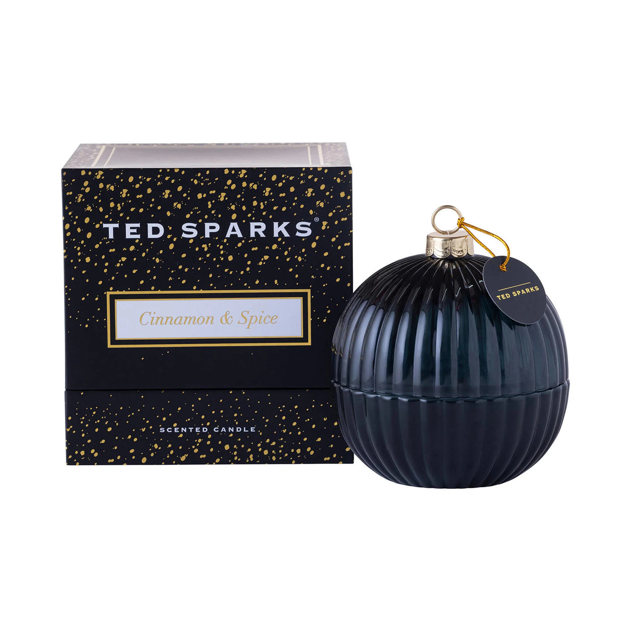 TED SPARKS - Christmas Bauble - Cinnamon & Spice