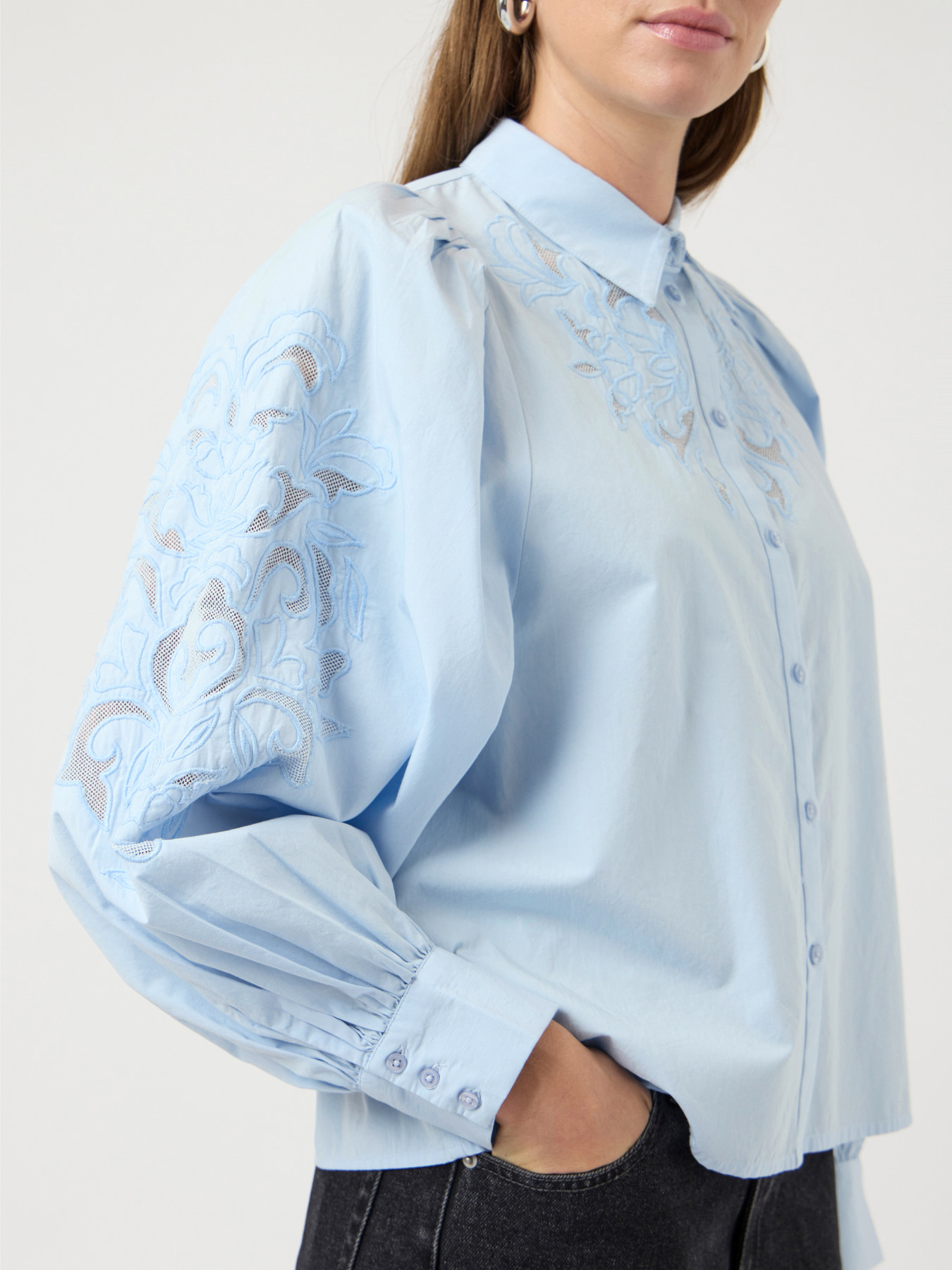 Yaszimia blouse blauw