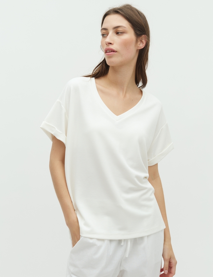 Amana v-hals shirts sugar mbym