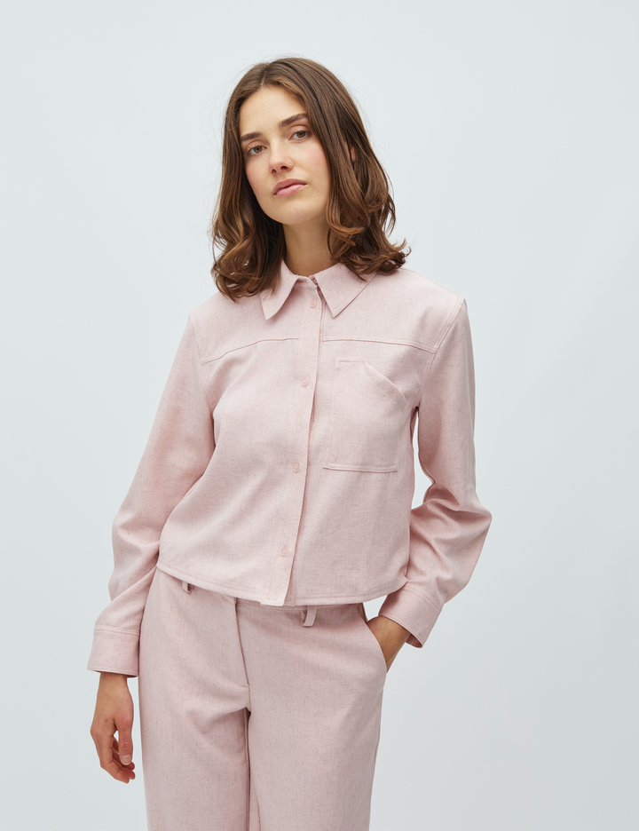 Hoppa blouse mbym light pink