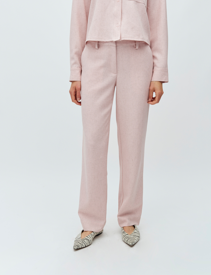 Kanika pantalon light pink mbym