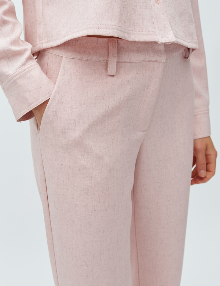 Kanika pantalon light pink mbym