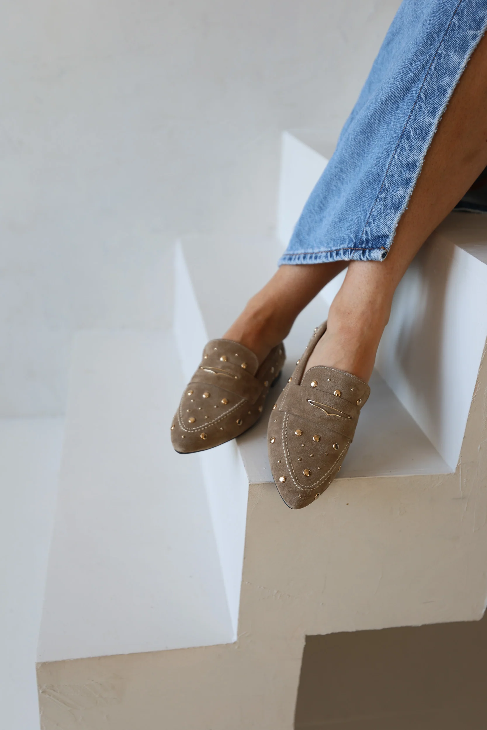 Lois loafer babouche kum