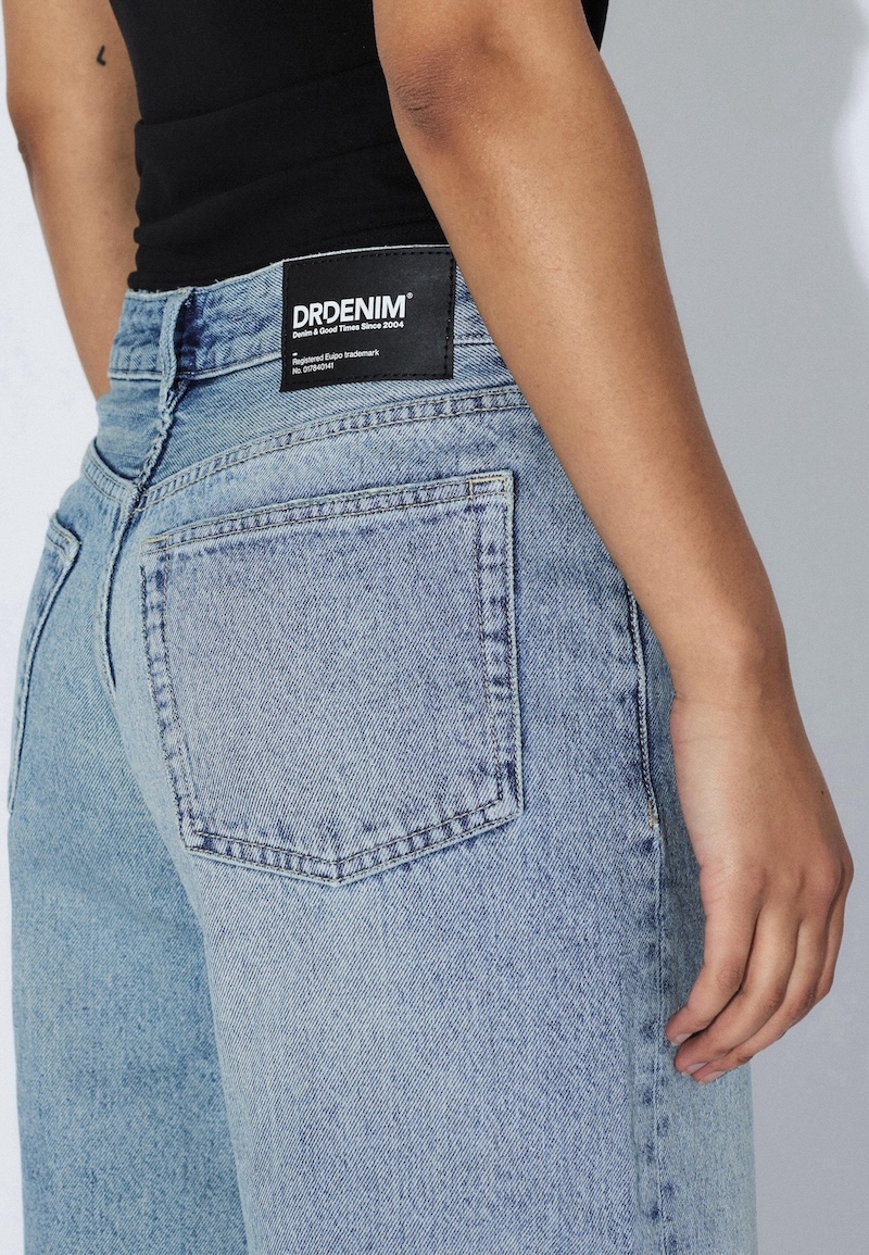 Dace Mid Wide Capri Drift Light Used Dr. Denim