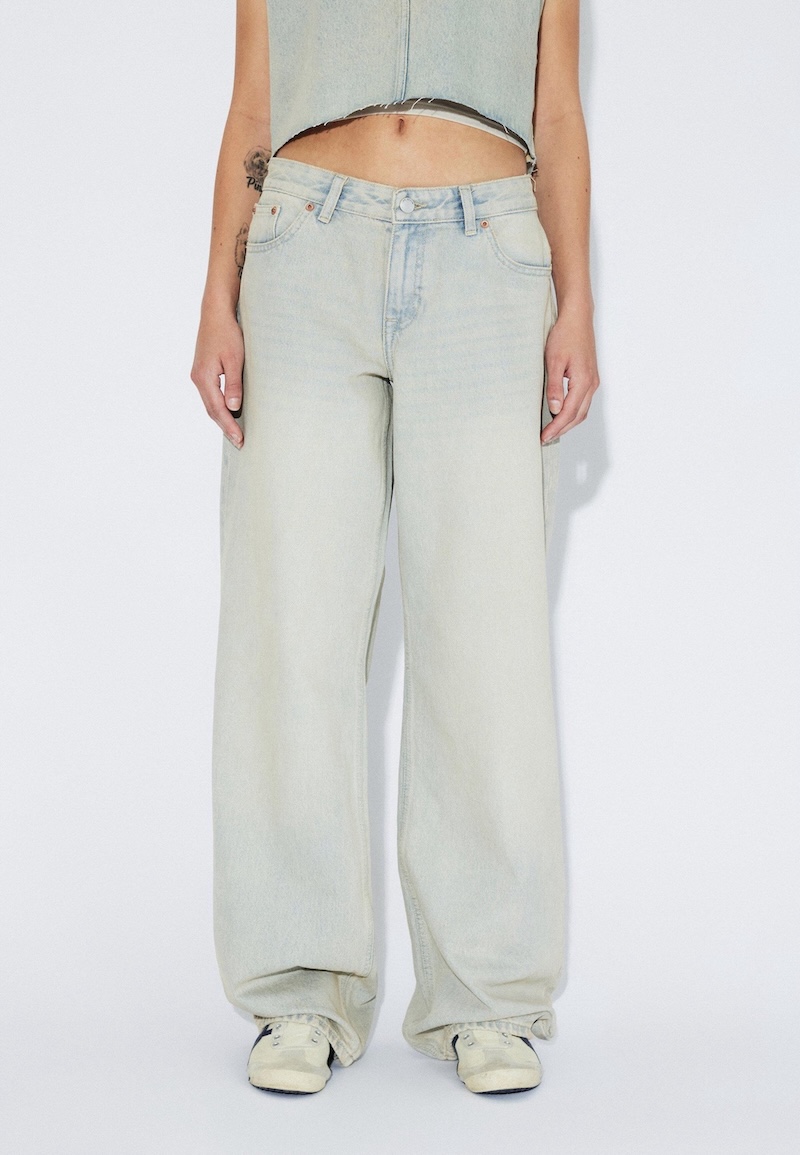 Hill Low Relaxed Stream Light Sand dr. denim