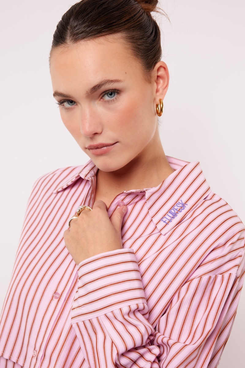 Kia bouse pink fluresk