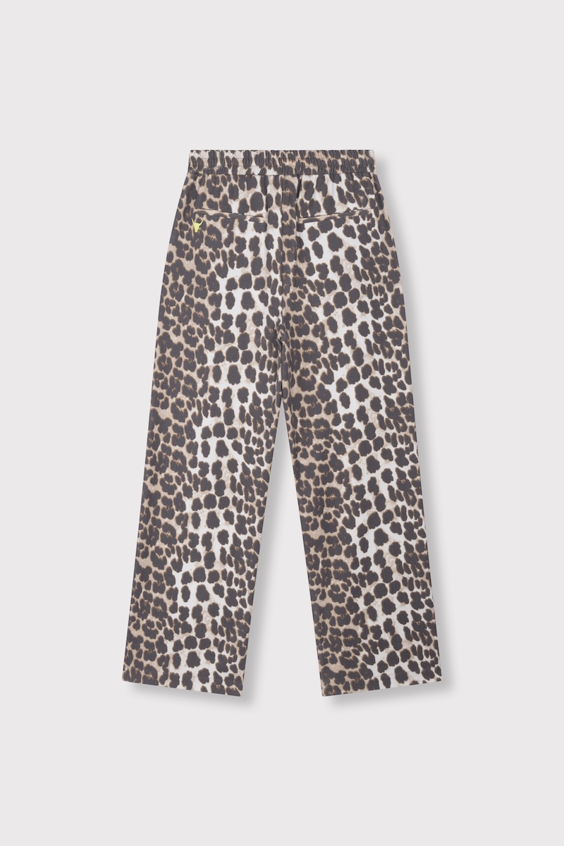 Ladies woven animal pants alix the label