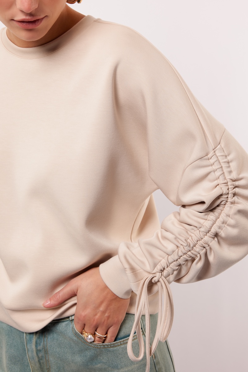 Lior sweater fluresk sand