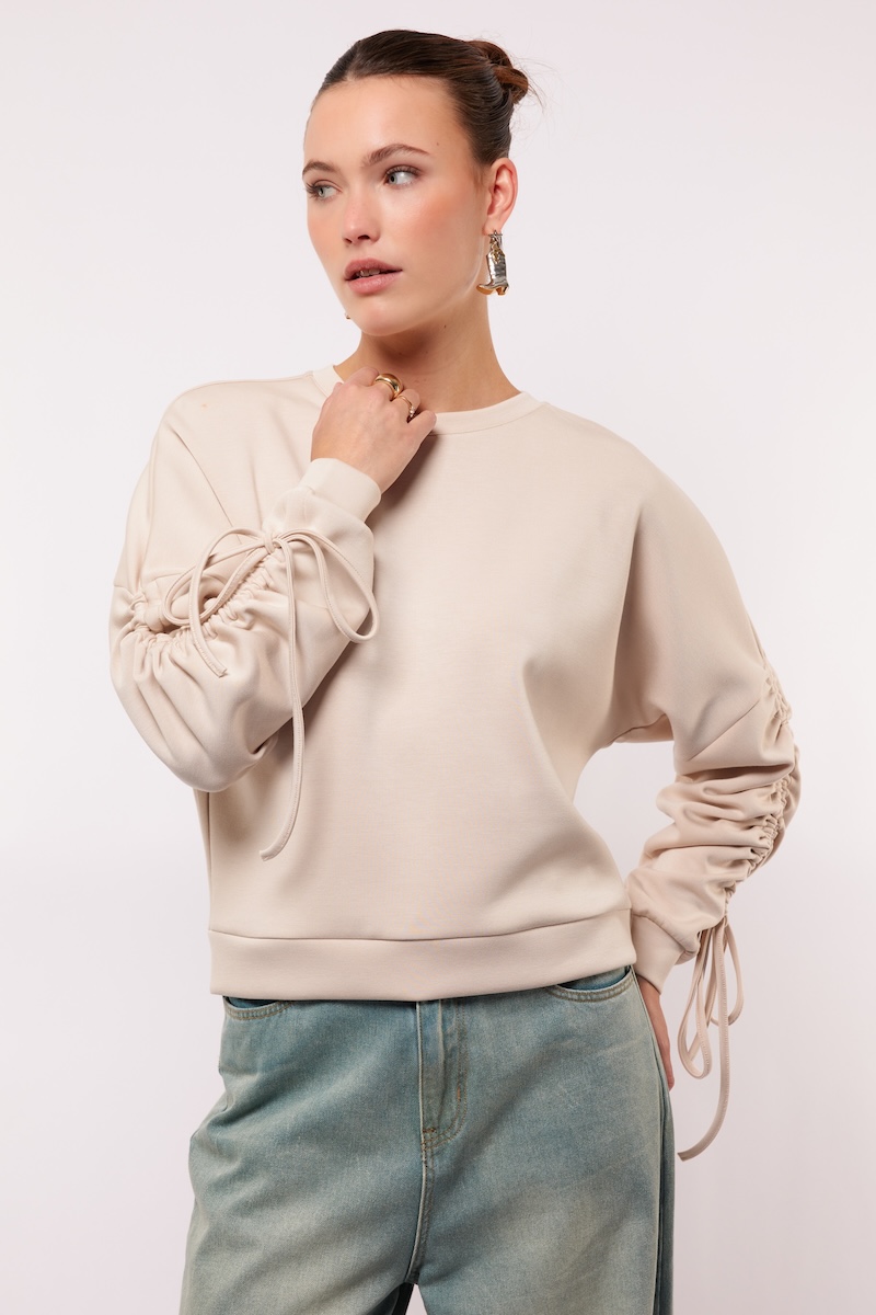 Lior sweater fluresk sand