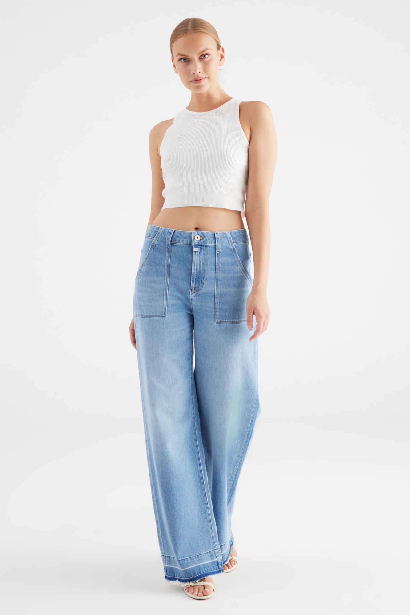 Lulu fancy bottom jeans coj denim