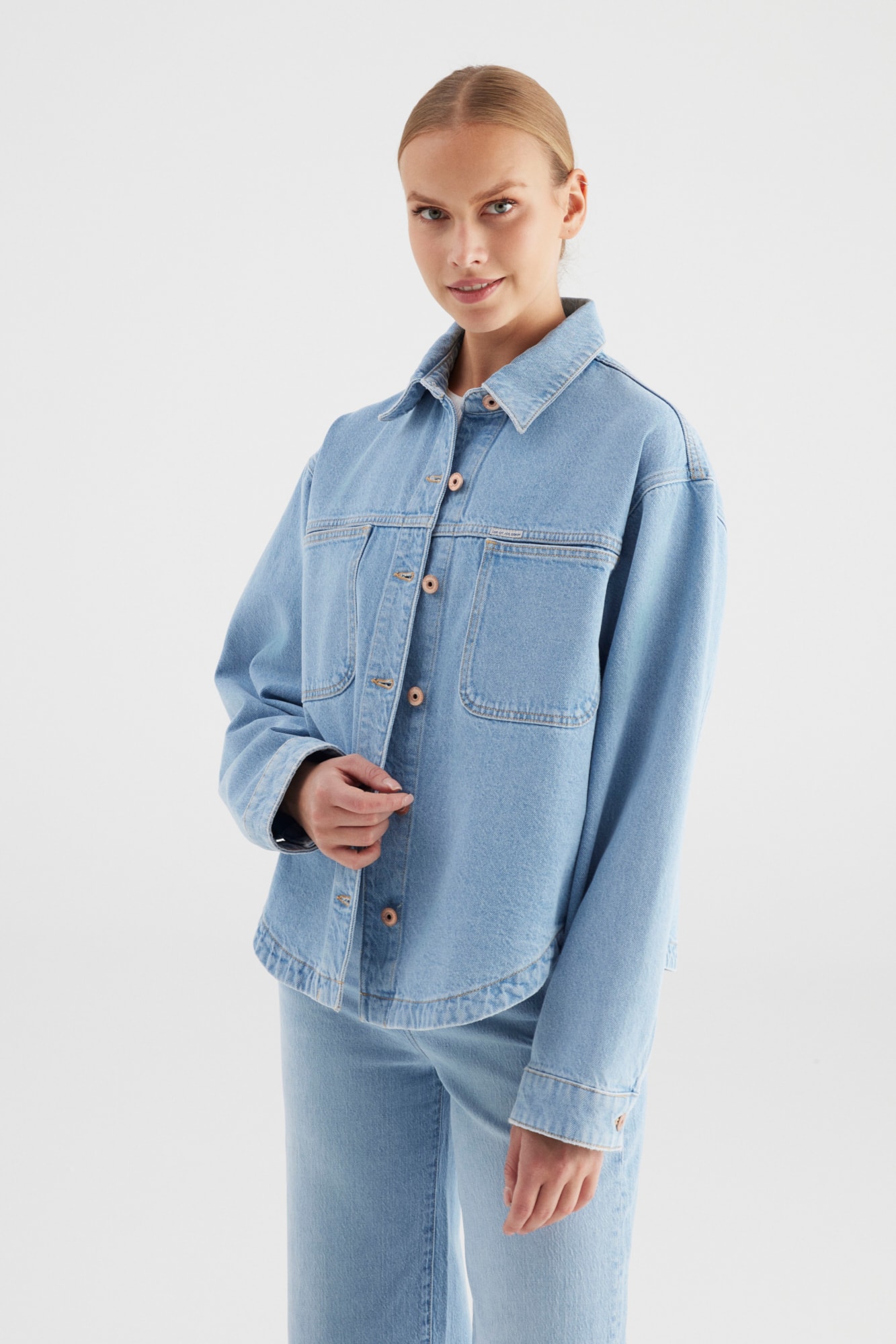 Tamara light blue jacket coj denim