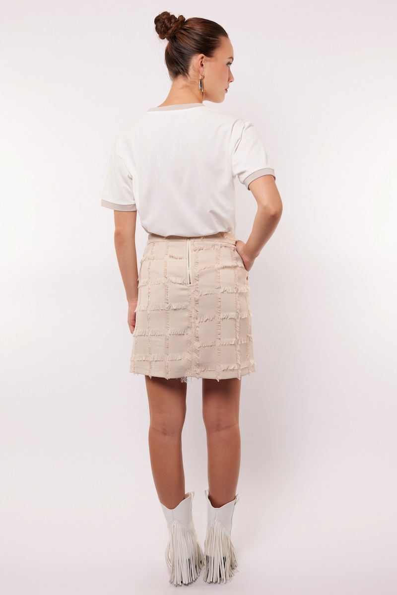 Yve skirt sand fluresk