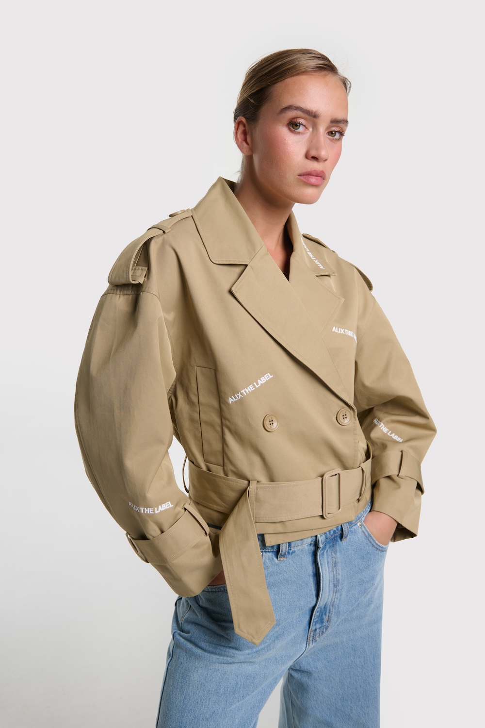 Alix trench coat alix the label