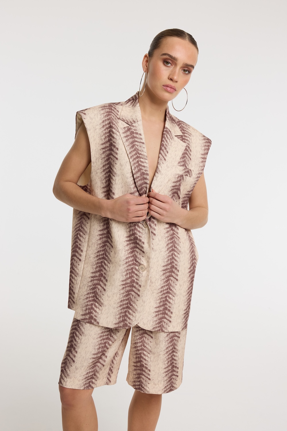 Animal waistcoat spencer refined department