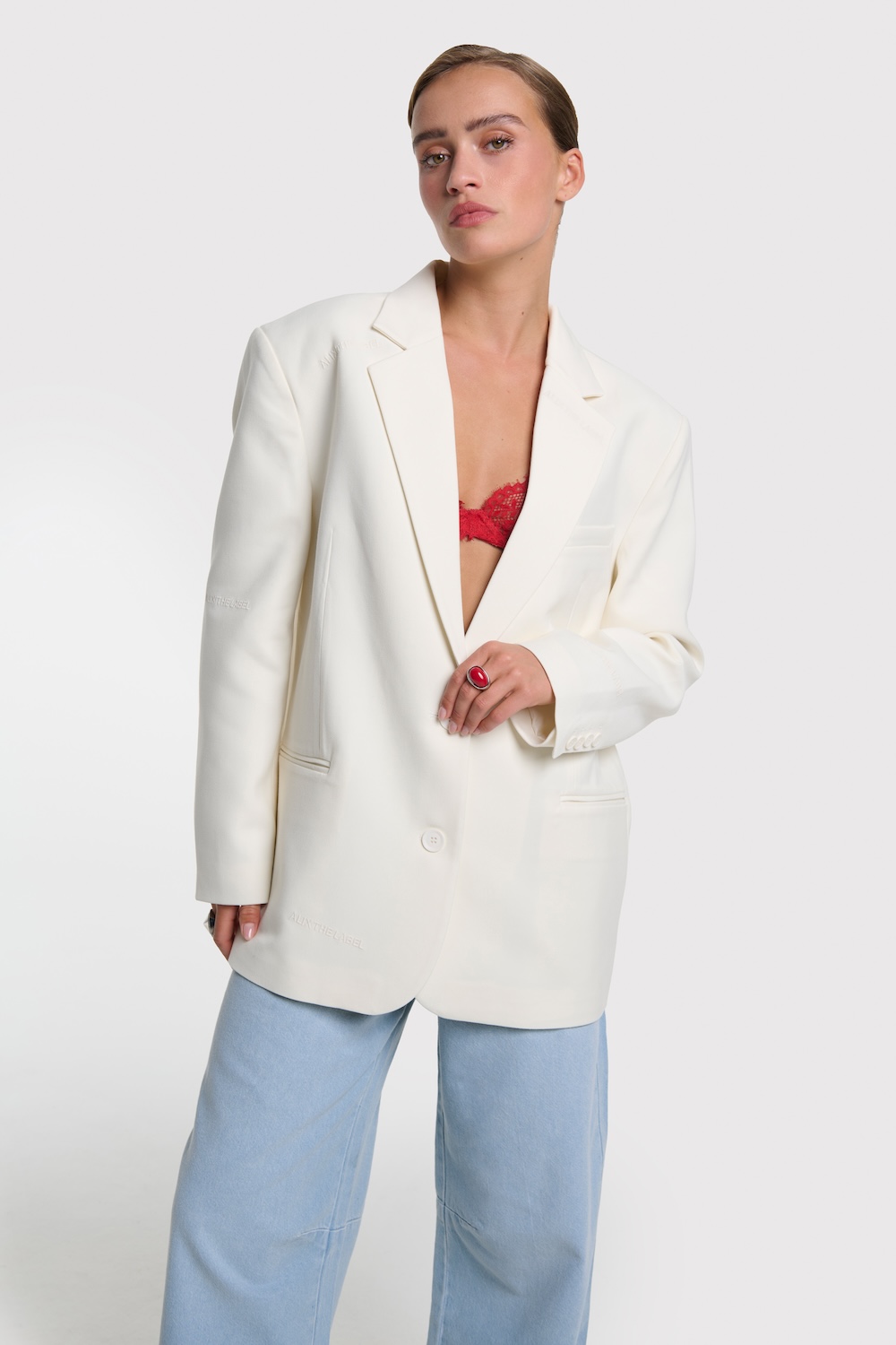 Flowy oversized blazer alix the label