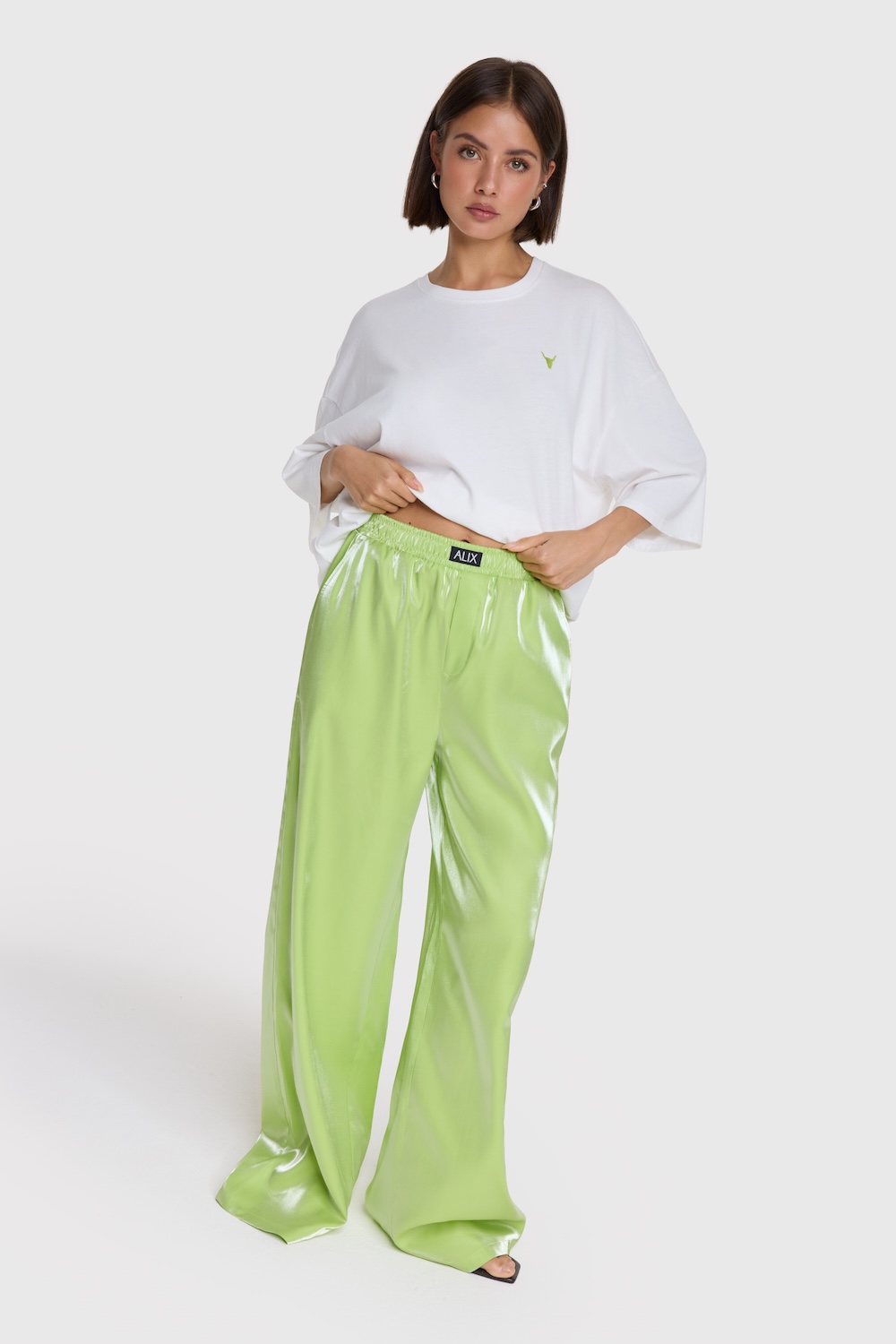 Mix shine pants Alix the label