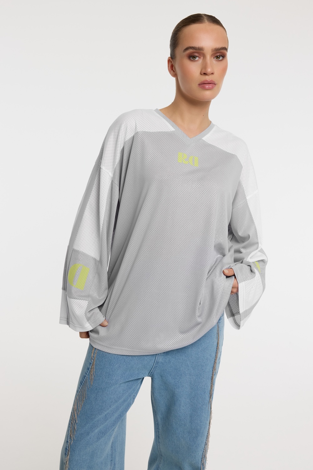 Oversized hockey t-shirt yaedy refined department