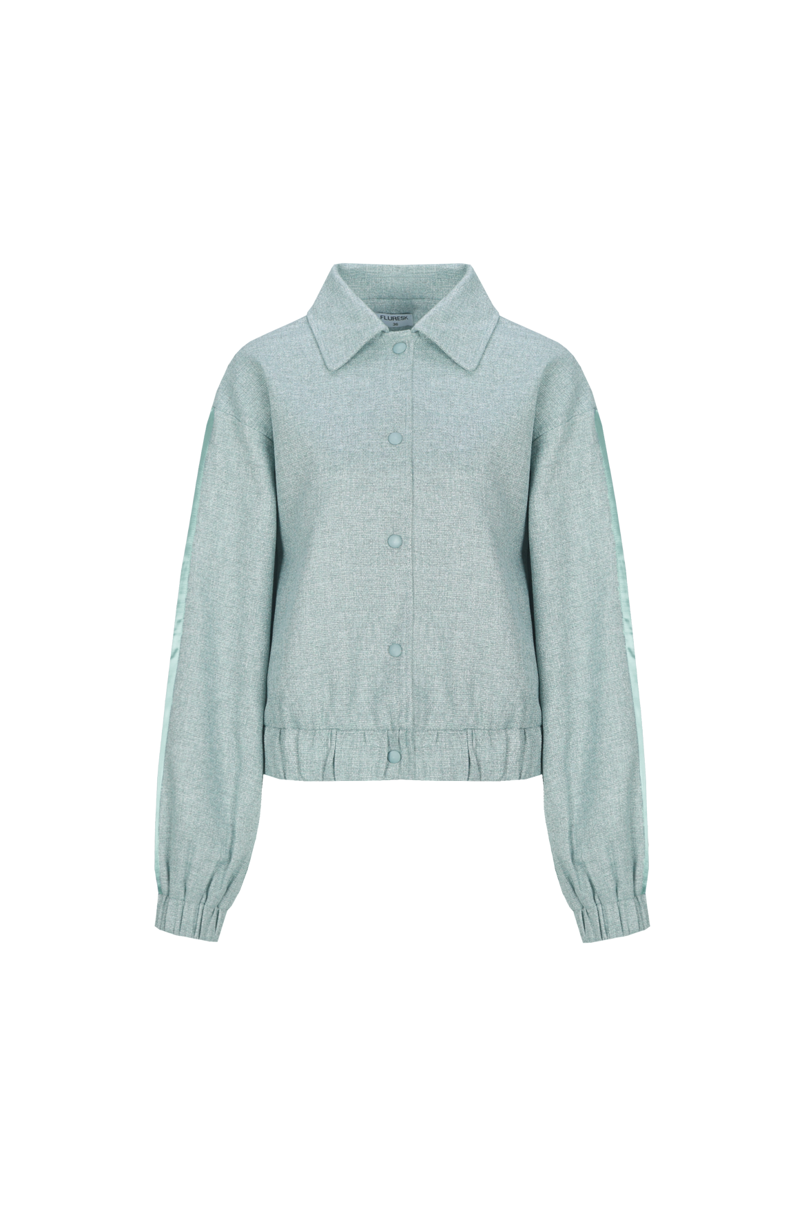 Ro jacket blauw fluresk