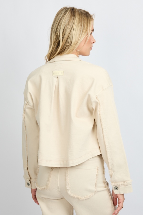 Suri jacket creme fluresk