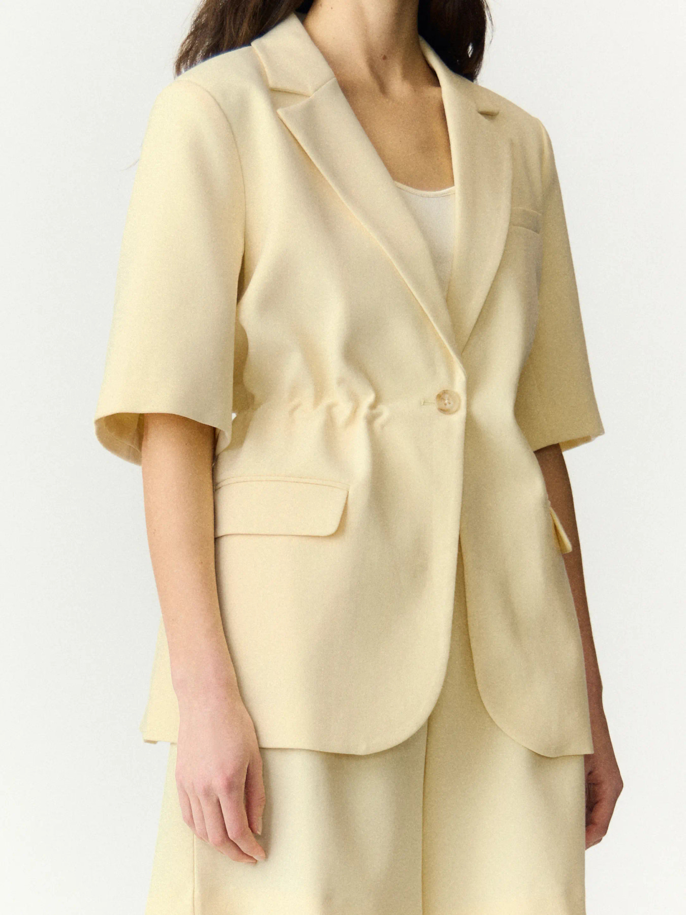 Yaslikka blazer geel