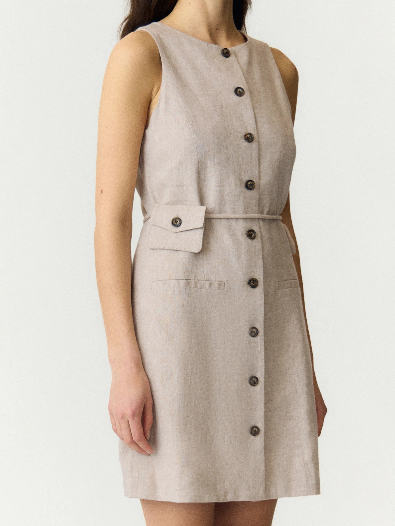 Yasusuma linen dress
