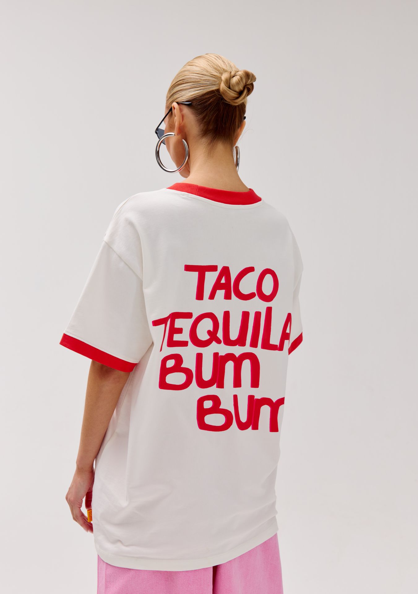 Bum bum t-shirt ecru harper and yve