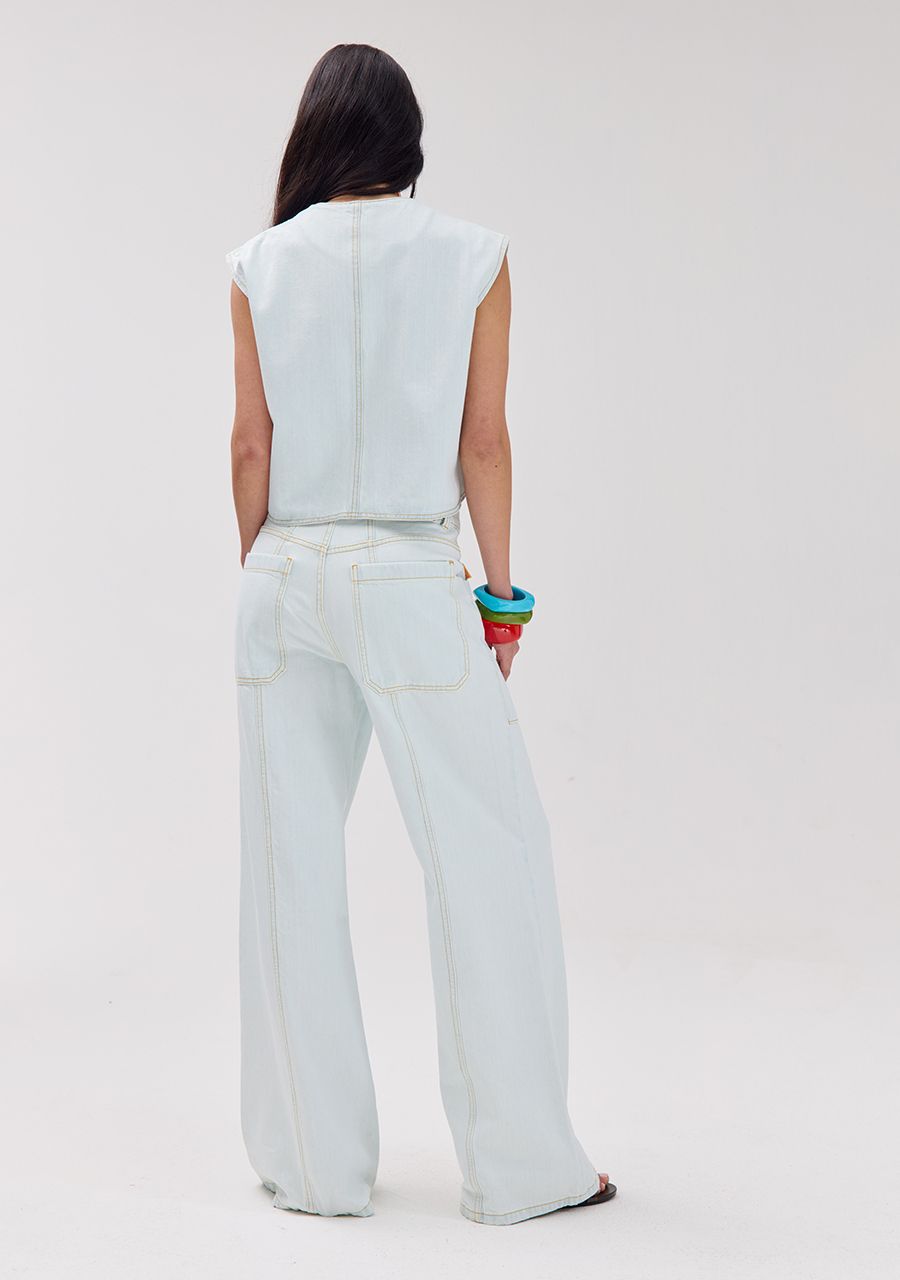 Gilly gilet harper and yve blauw