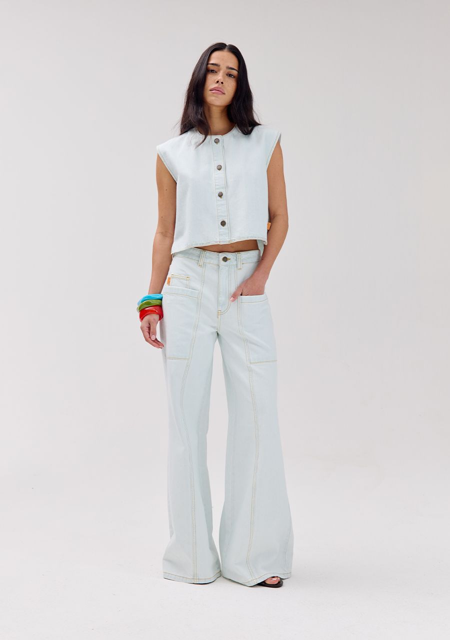 Gilly gilet harper and yve blauw