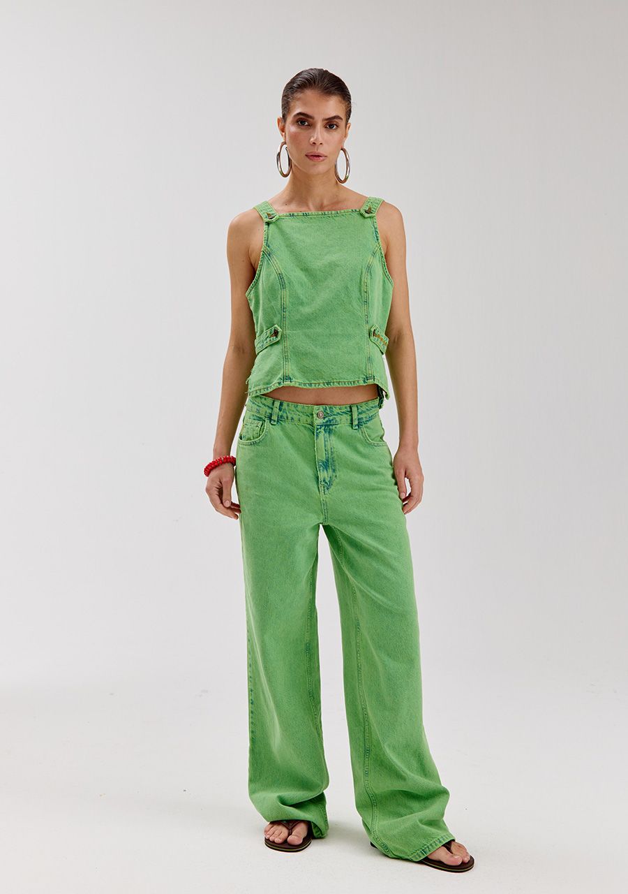 Harper and yve jeans yve groen