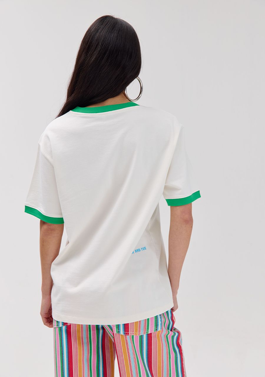 Latido t-shirt ecru harper and yve