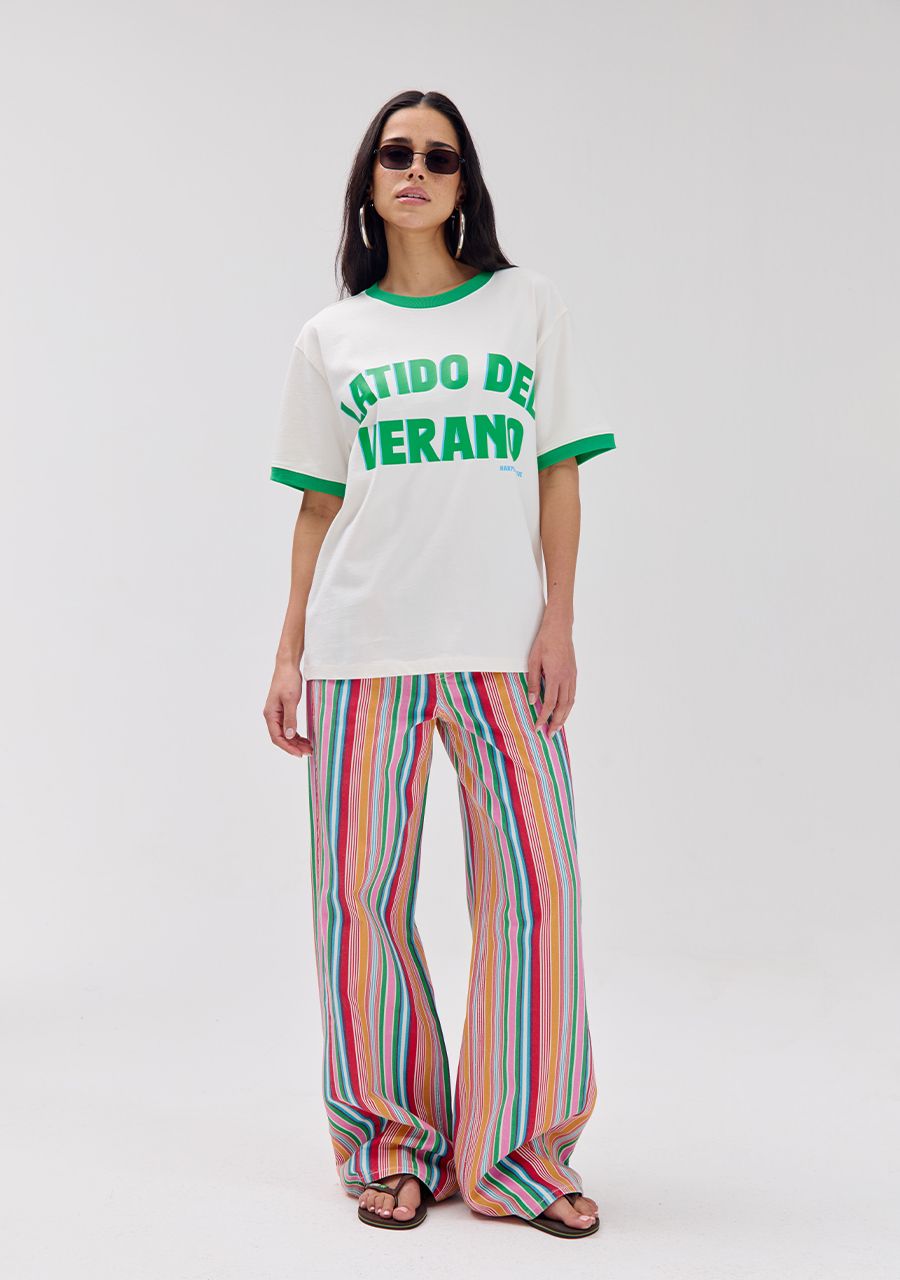 Latido t-shirt ecru harper and yve