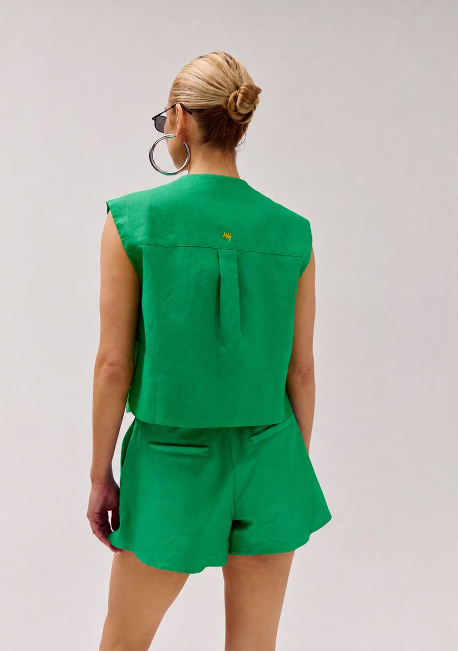 Shelby gilet groen harper and yve