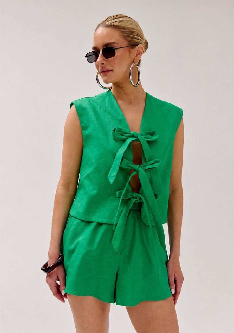 Shelby gilet groen harper and yve